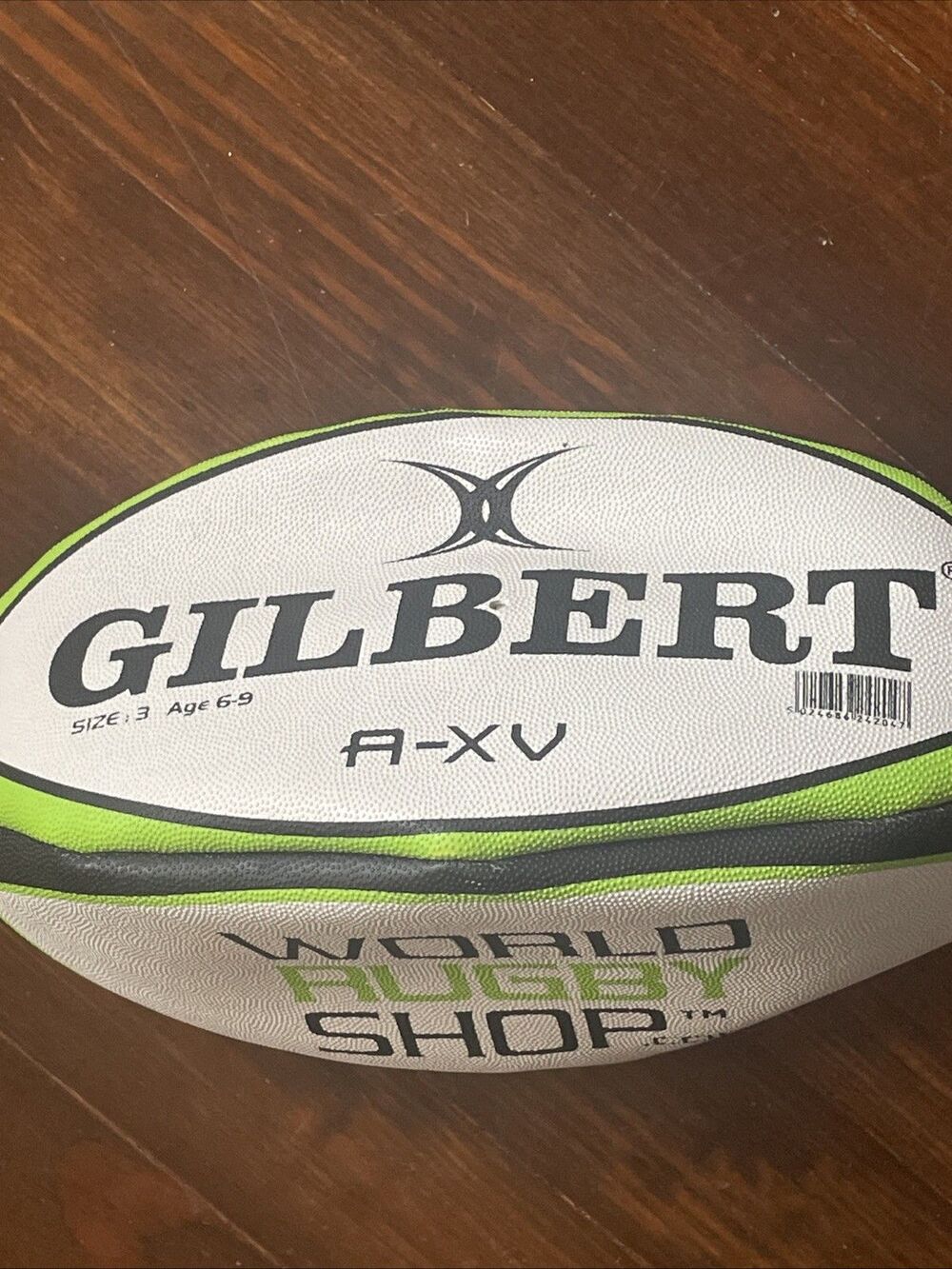 Gilbert WRS A-XV Training Rugby Ball - New - Size 3 Age 6 - 9